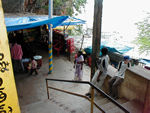 Along the stairs are shops selling food and drinks to the pilgrims.  The TTD controls prices on the most common items - cold drinks and water.