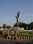 Big statue of Garuda