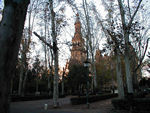 Place de Espagna, part of the park