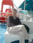 Mark on the ferry