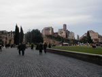 Looking toward the Forum and Capitoline hill