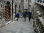 Walking around in Gubbio