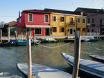 Houses on Murano.  They're more colorful and have nicer outsides than those in Venice proper