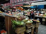 Market near the Rialto.  There's been a market here for 1000 years