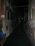What it looks like when you think, just maybe, you have gotten lost in Venice.