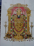 For us, it was interesting to find Lord Venkateshvara, the god at Tirupati, in Kuala Lumpur