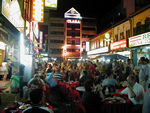 Chinatown street at night