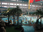 The Xian Water Recreation Center.  It was just like these things must be in the U.S. - clean, loud, and expensive.