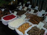 Another view of a Chinese medicine stand.