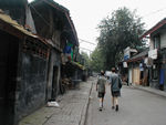 Walking around in the old part of Chengdu