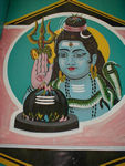 Truck art of Shiva