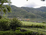 The lake and lovely hills around Pokhara