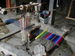Loom in operation
