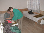 In our rooms at the Neeru Guest House, selected by the children.