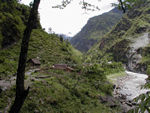 This is the Kali Gandaki River and gorge