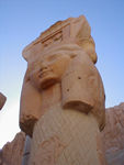 Pillar near the Hathor Chapel