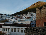 town from the kasbah's roof