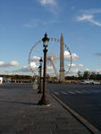 Place de la Concorde.  Neither the Ferris Wheel nor the obelisk were here when the guillotine was