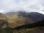 Ben Nevis, the highest point in the UK at 1344 meters
