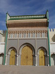 Doors to Dar el-Mahkzen (Royal Palace) 