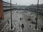 Piazza San Marco from the facade of San Marco