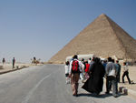 On the road to the great pyramid