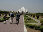 The Baha'i Temple in Delhi.  Founded in the mid-18th Century in Iran, the principal Baha'i tenets are the essential unity of all religions and the unity of humanity. Baha'is believe that all the founders of the world's great religions were manifestations of God and agents of a progressive divine plan for the education of the human race. The world's great religions, according to the Baha'is, teach an identical truth. Baha'is believe in the oneness of humanity and devote themselves to the abolition of racial, class, and religious prejudices. The great bulk of Baha'i teachings is concerned with social ethics; the faith has no priesthood and does not observe ritual forms in its worship.