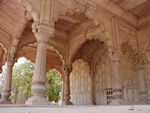 The ground level of the Shahi Burj.  Surmounted by an octagonal tower, this was Shah Jahan's private working area.