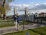 Maggie and the Tower Bridge