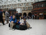 Waiting in Glasgow Central